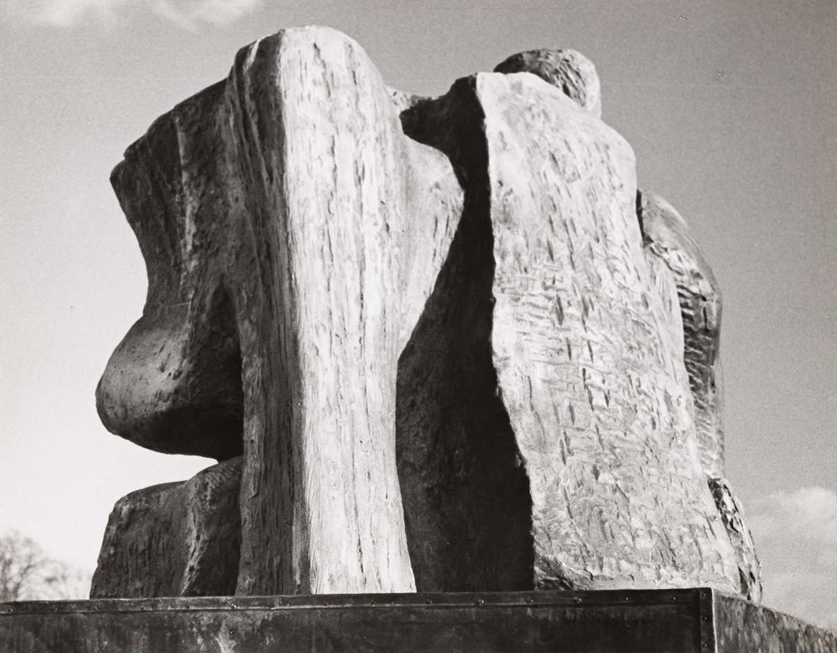 HENRY MOORE (1898-1986) Outdoor sculpture.